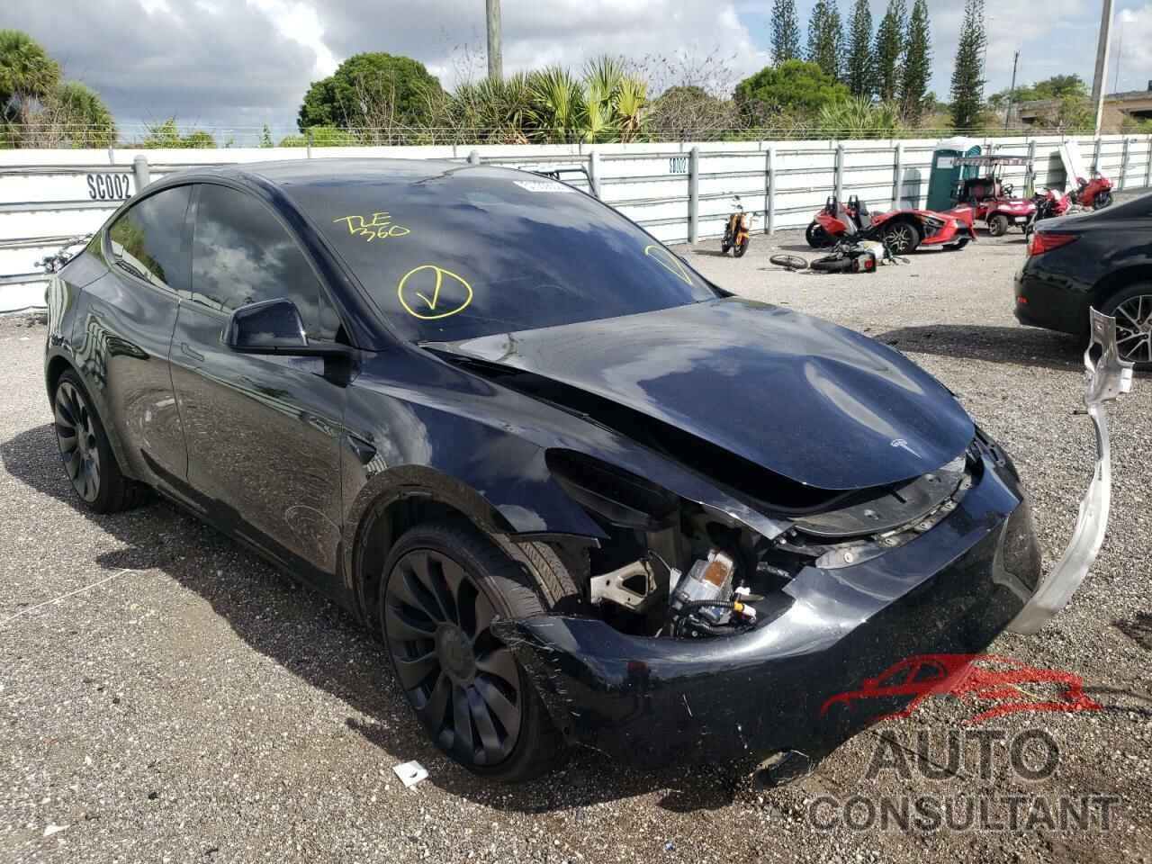 TESLA MODEL Y 2022 - 7SAYGDEF3NF373046