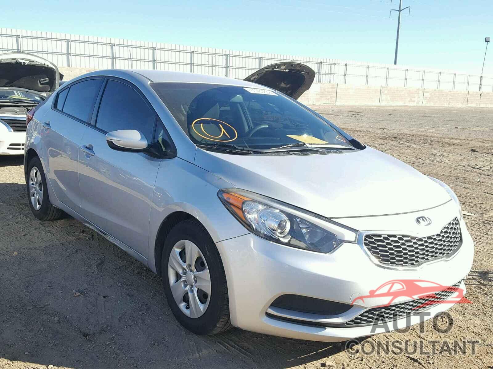 KIA FORTE 2016 - KNAFK4A61G5463838