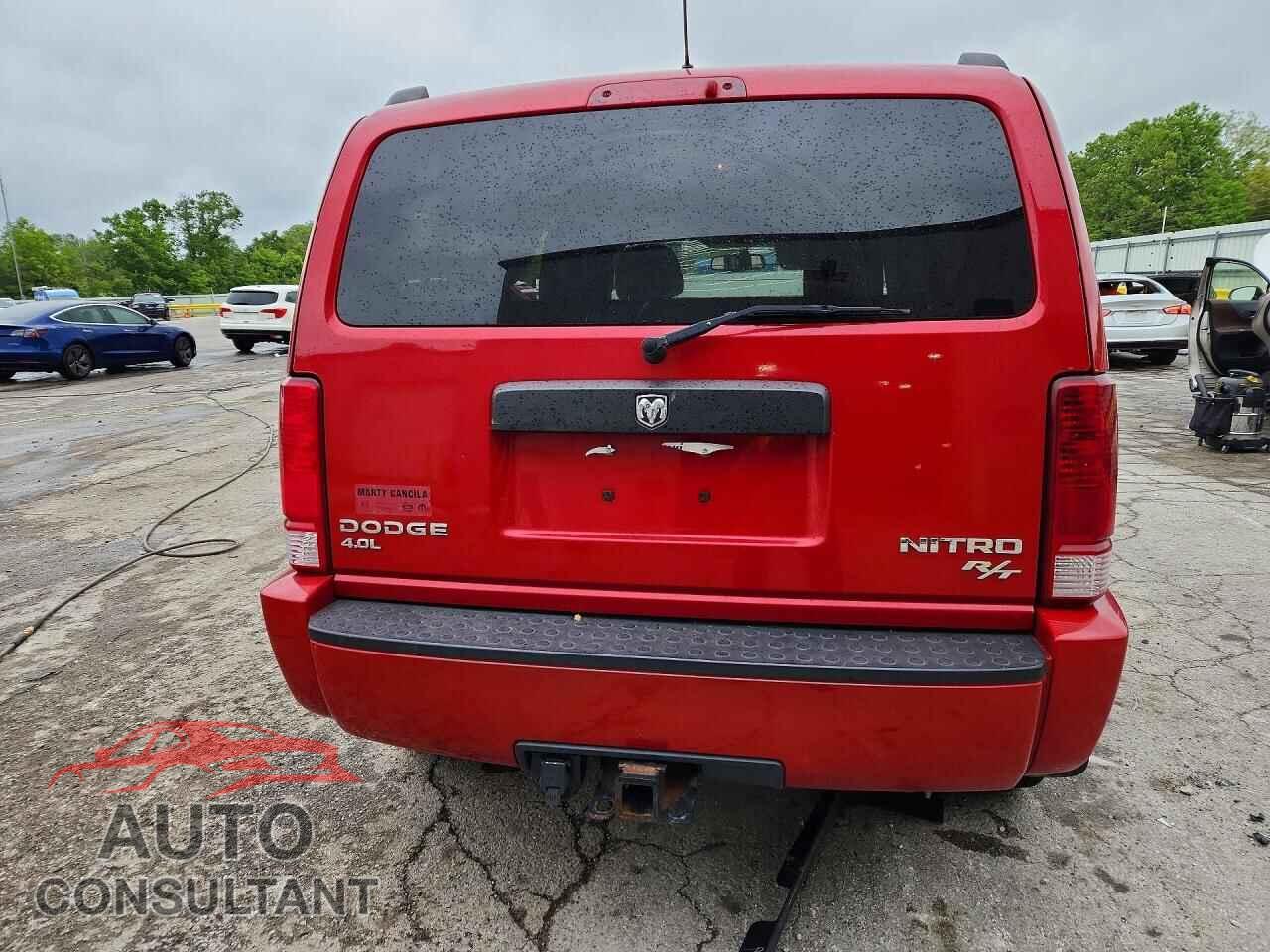 DODGE NITRO 2011 - 1D4PU4GX3BW607378