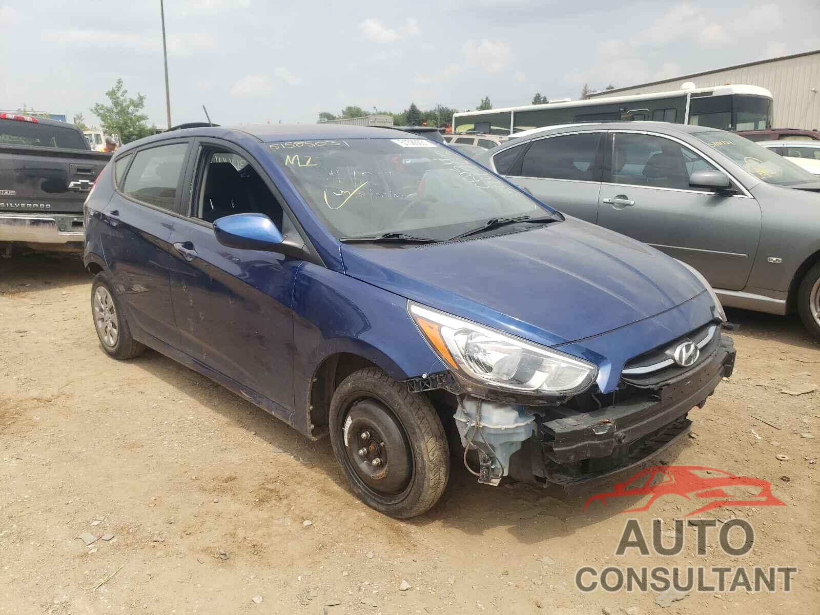HYUNDAI ACCENT 2016 - KMHCT5AE2GU246591