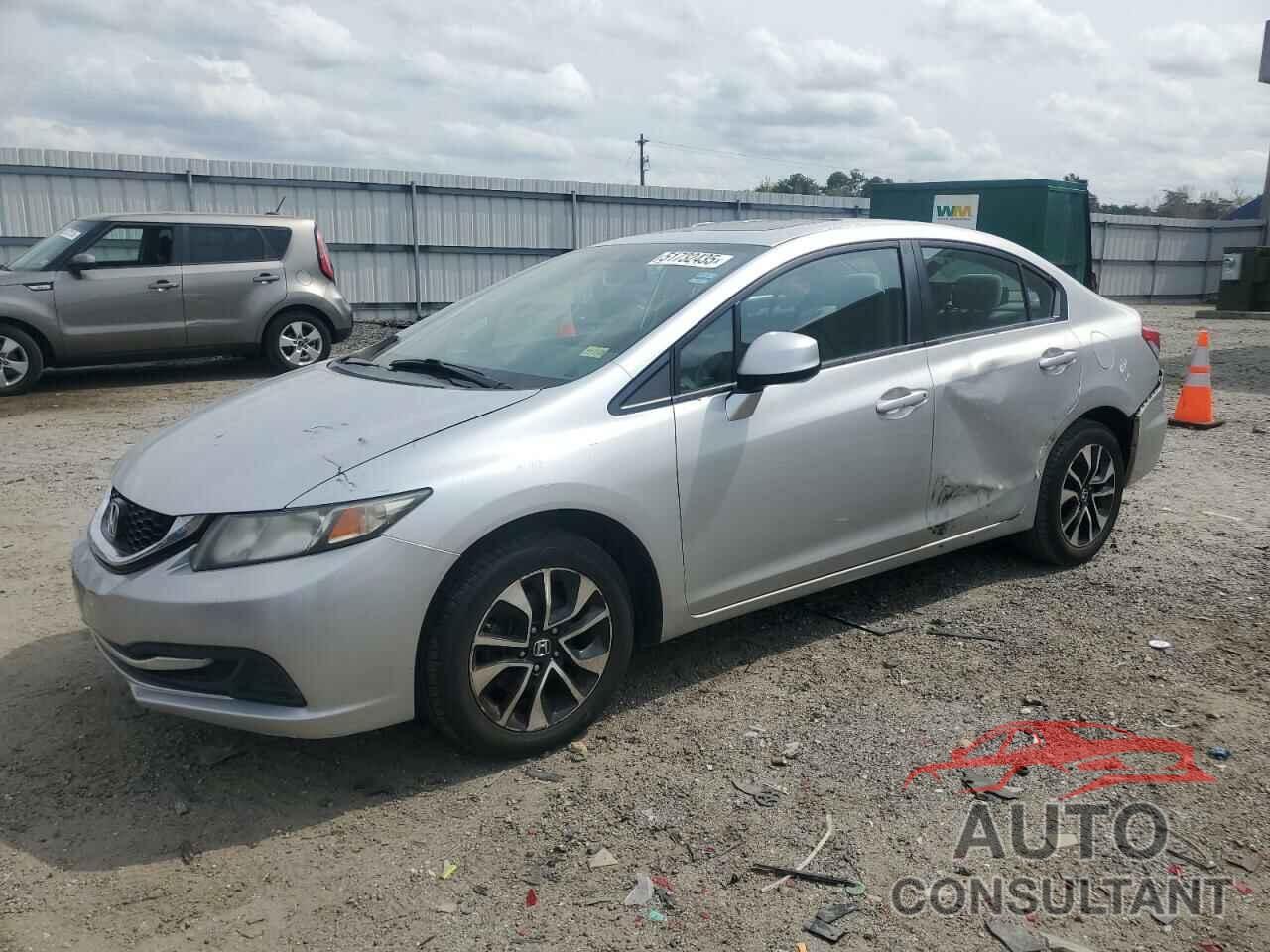 HONDA CIVIC 2013 - 19XFB2F84DE247743