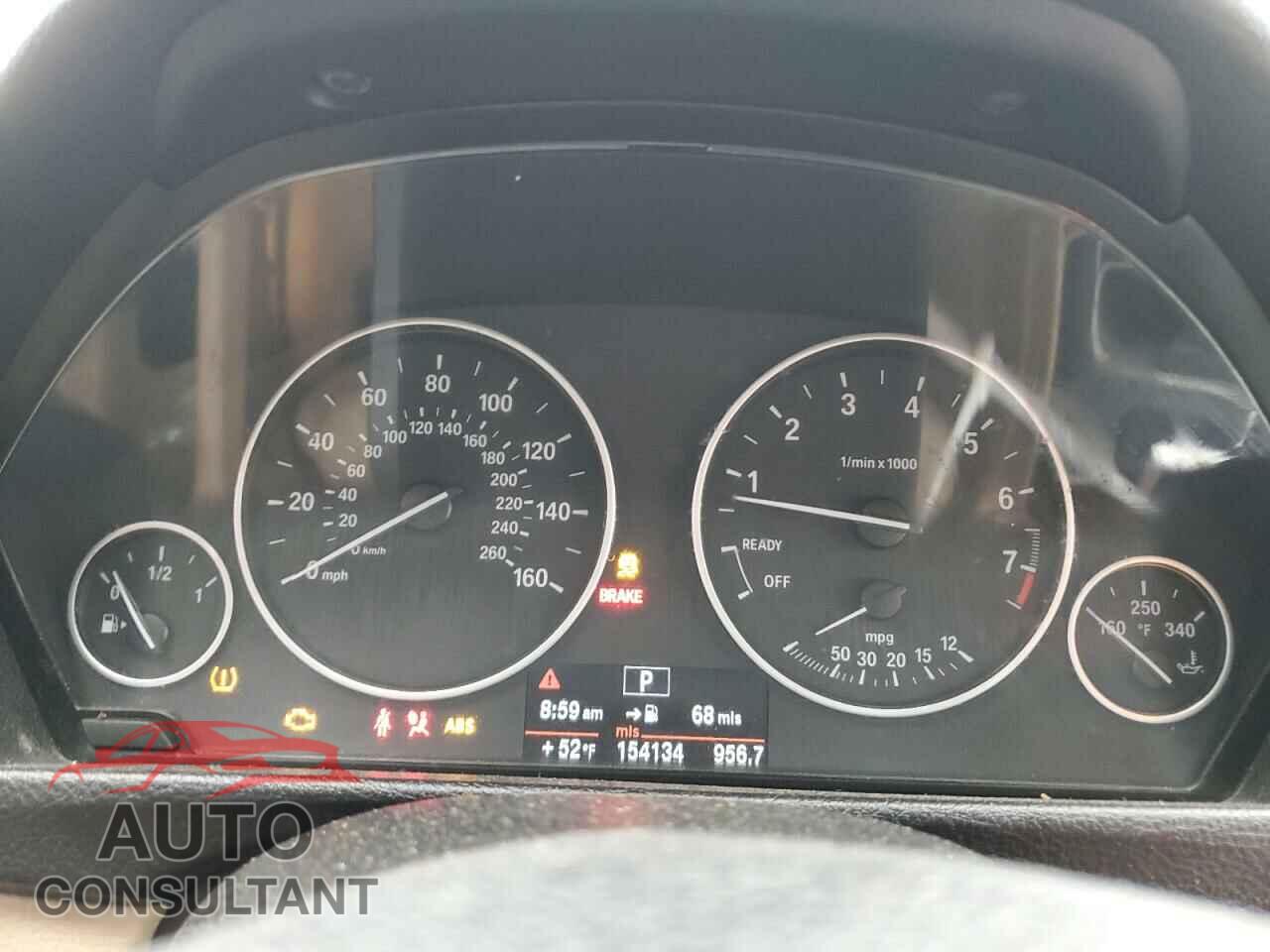 BMW 3 SERIES 2013 - WBA3B3C52DJ698222