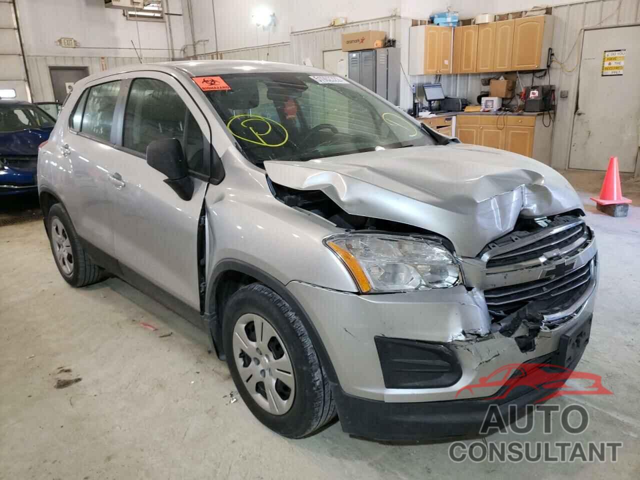 CHEVROLET TRAX 2016 - KL7CJKSB4GB663264