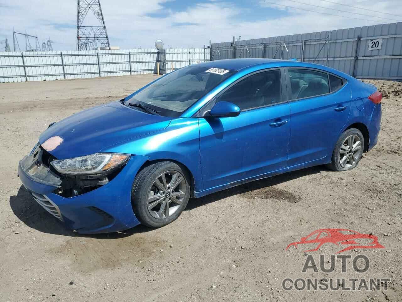 HYUNDAI ELANTRA 2018 - 5NPD84LF5JH286496