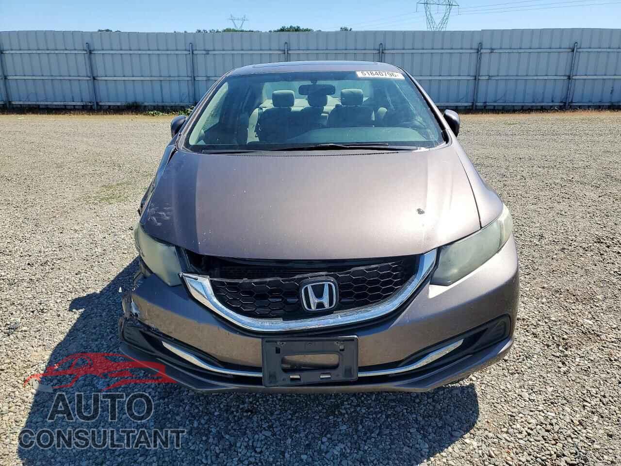 HONDA CIVIC 2014 - 19XFB2F80EE265707