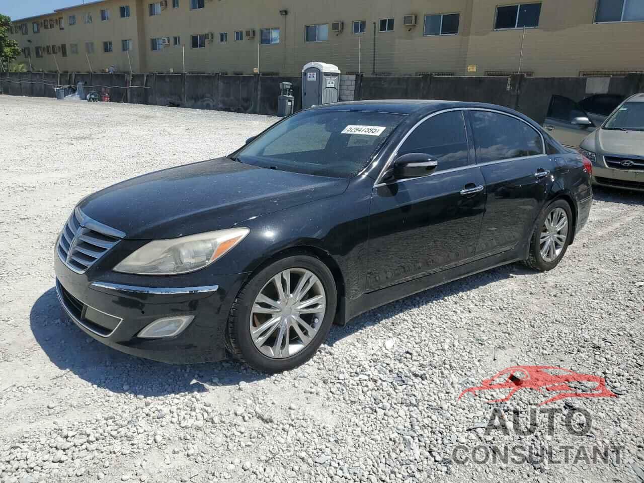 HYUNDAI GENESIS 2012 - KMHGC4DDXCU181918