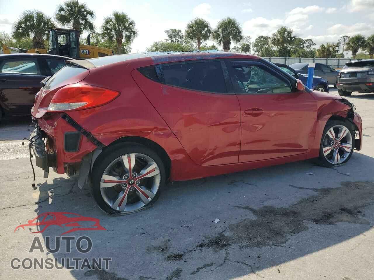 HYUNDAI VELOSTER 2012 - KMHTC6AD2CU033213
