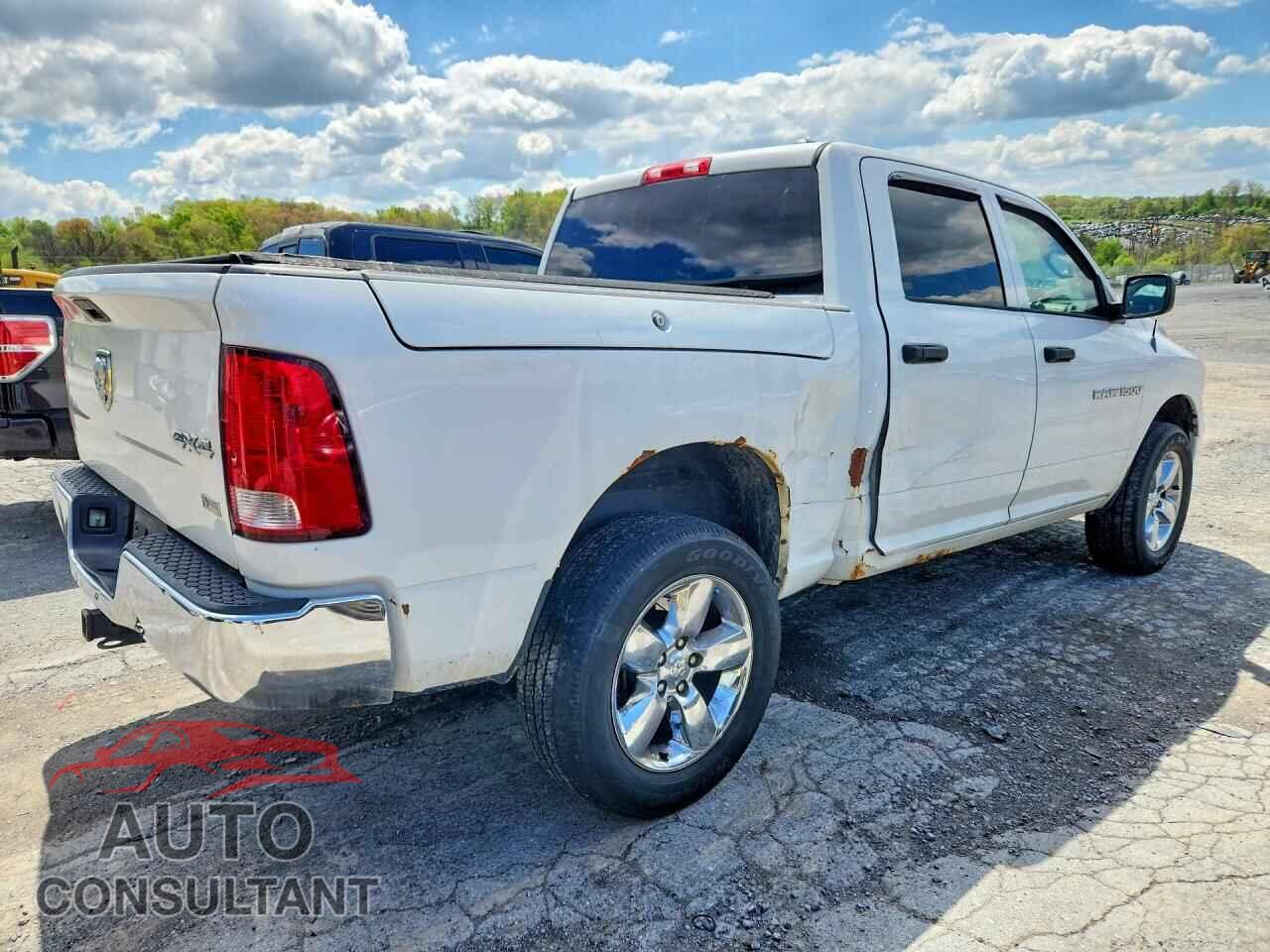 DODGE RAM 1500 2012 - 1C6RD7KP8CS232473