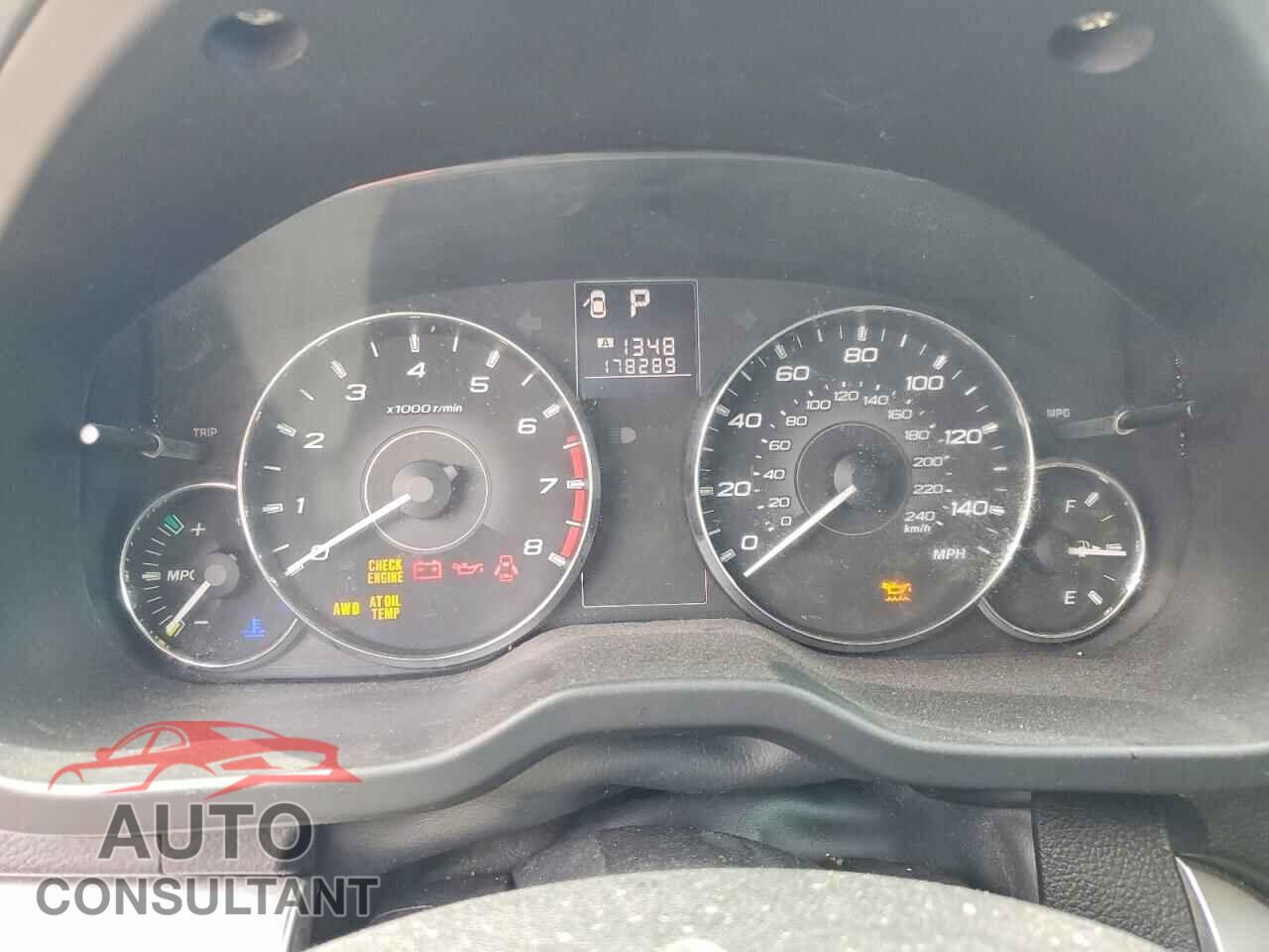 SUBARU OUTBACK 2011 - 4S4BRBCC9B3354144