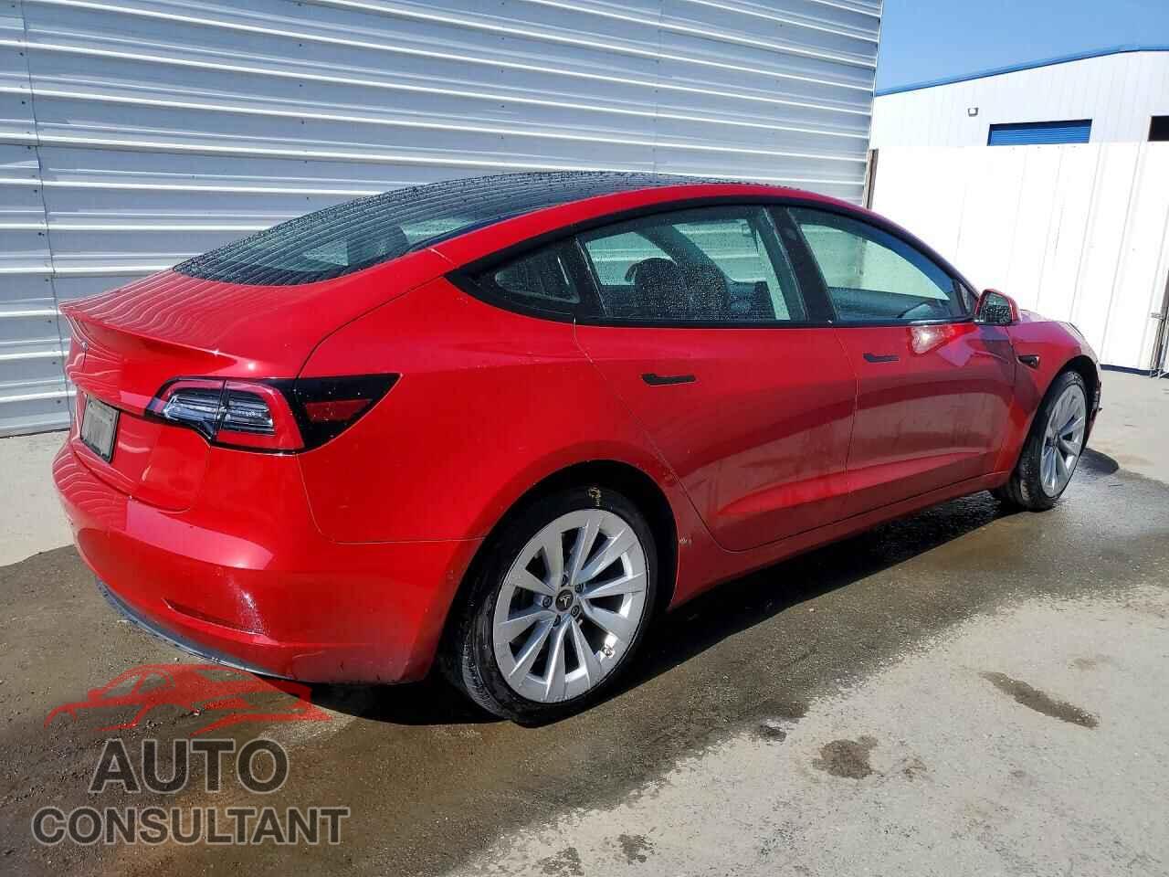 TESLA MODEL 3 2022 - 5YJ3E1EA6NF304092