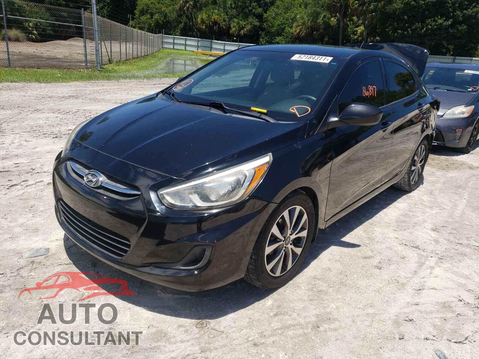 HYUNDAI ACCENT 2017 - KMHCT4AEXHU347759