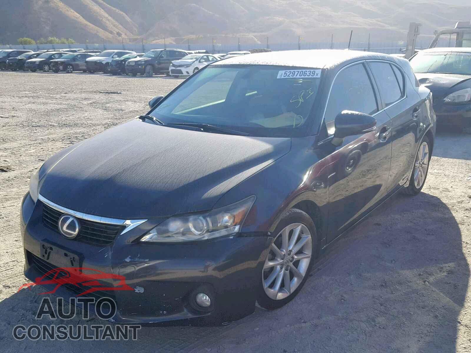 LEXUS CT 200 2011 - JTHKD5BH6B2035239