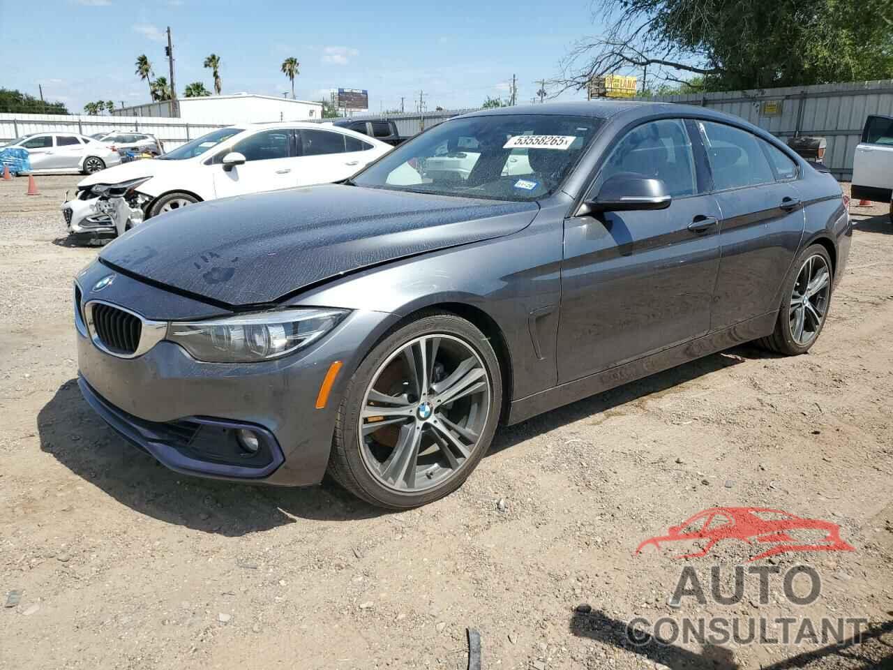 BMW 4 SERIES 2018 - WBA4J1C52JBM11043