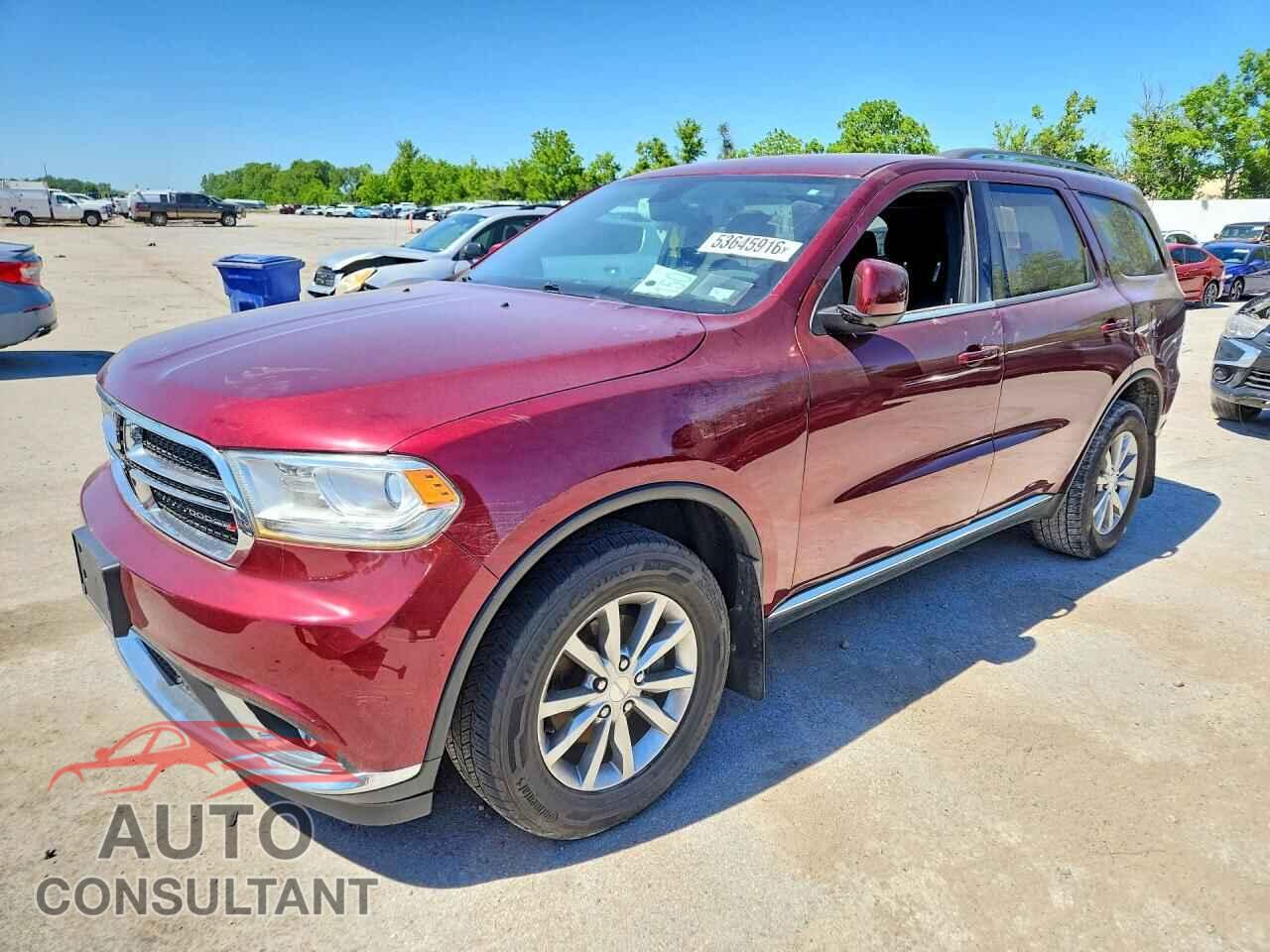 DODGE DURANGO 2018 - 1C4RDJAG3JC219192