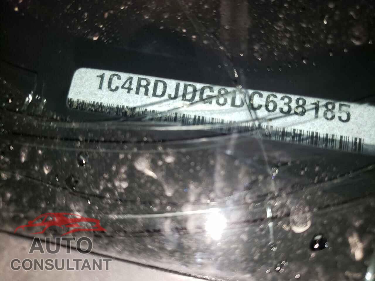 DODGE DURANGO 2013 - 1C4RDJDG8DC638185