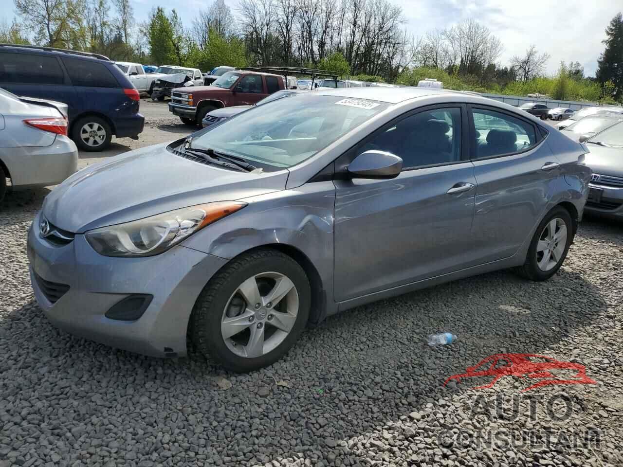 HYUNDAI ELANTRA 2013 - KMHDH4AE2DU016853