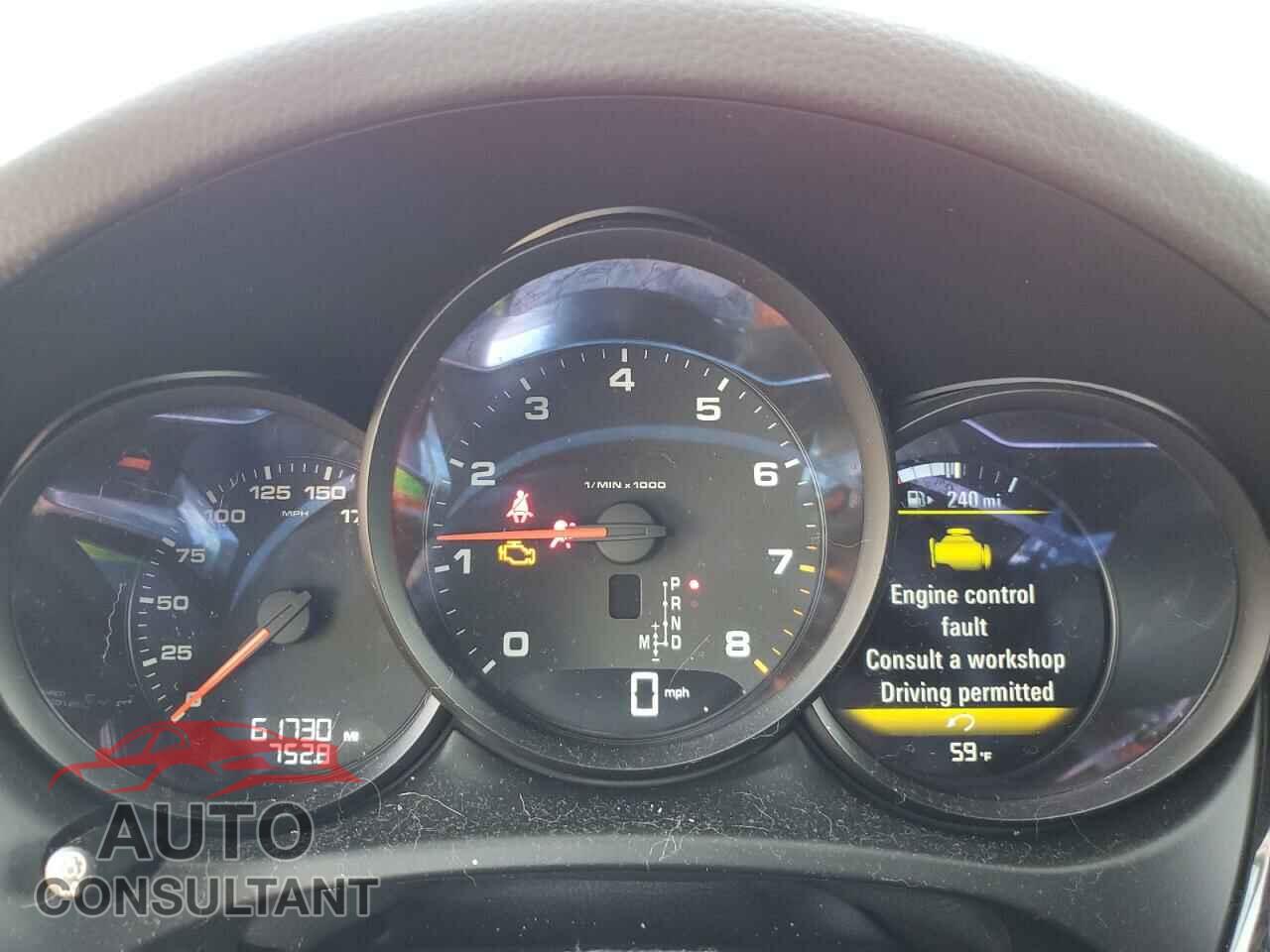 PORSCHE MACAN 2019 - WP1AA2A50KLB06620
