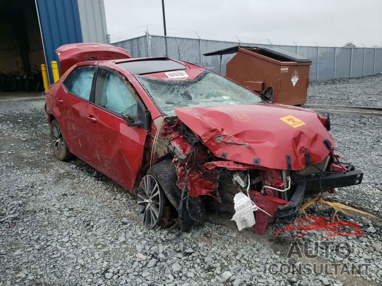 TOYOTA COROLLA 2017 - 2T1BURHE3HC870800