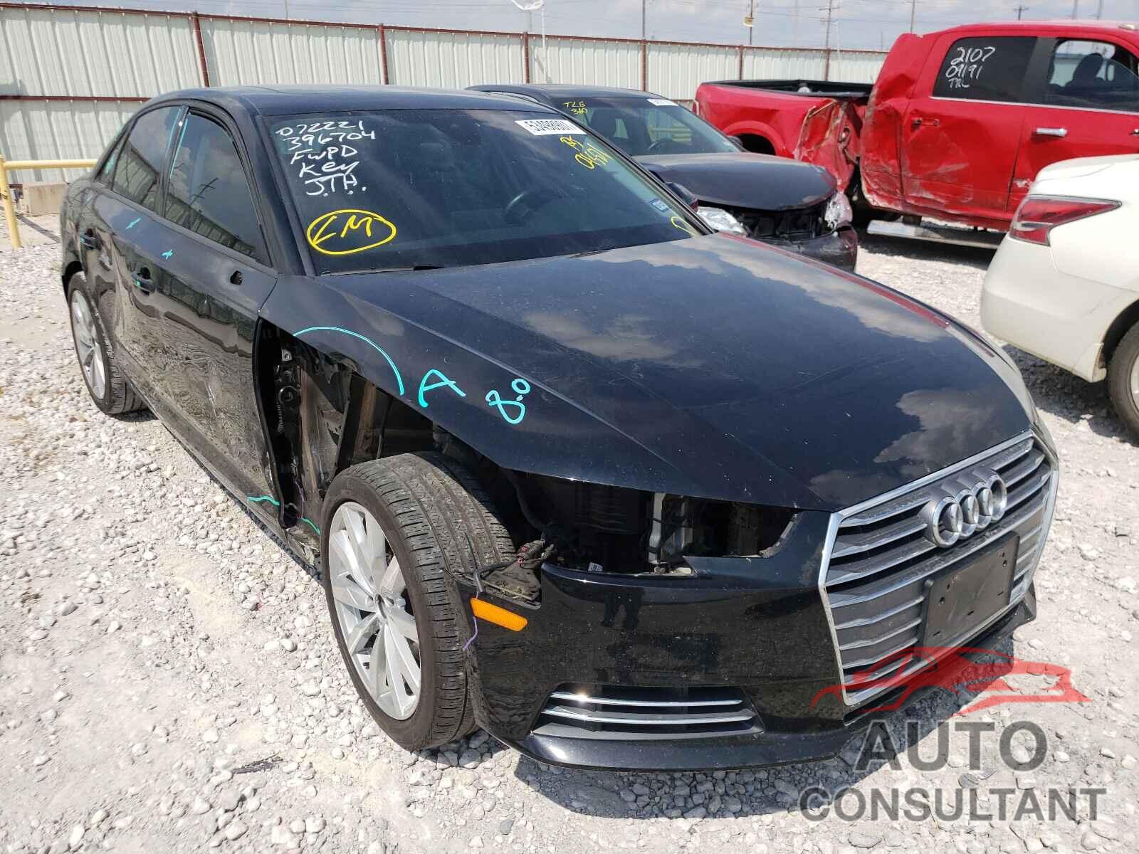 AUDI A4 2017 - WAUGMAF40HN045521