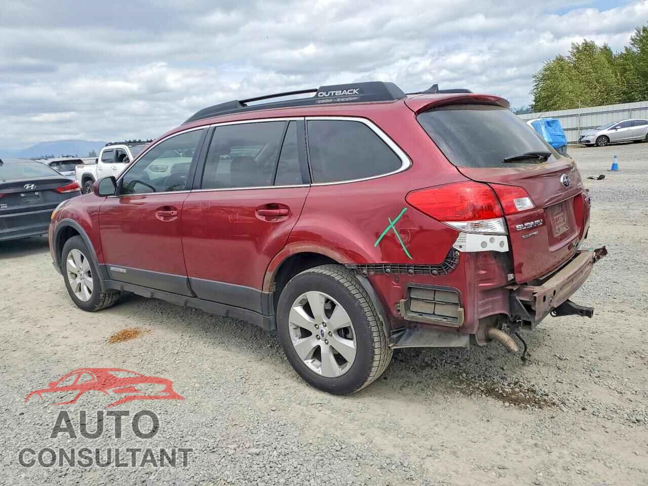 SUBARU OUTBACK 2012 - 4S4BREKC5C2255461