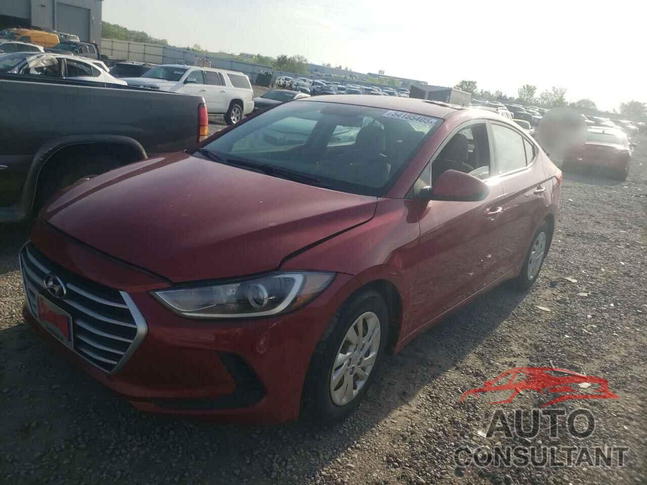 HYUNDAI ELANTRA 2017 - 5NPD74LF7HH211523
