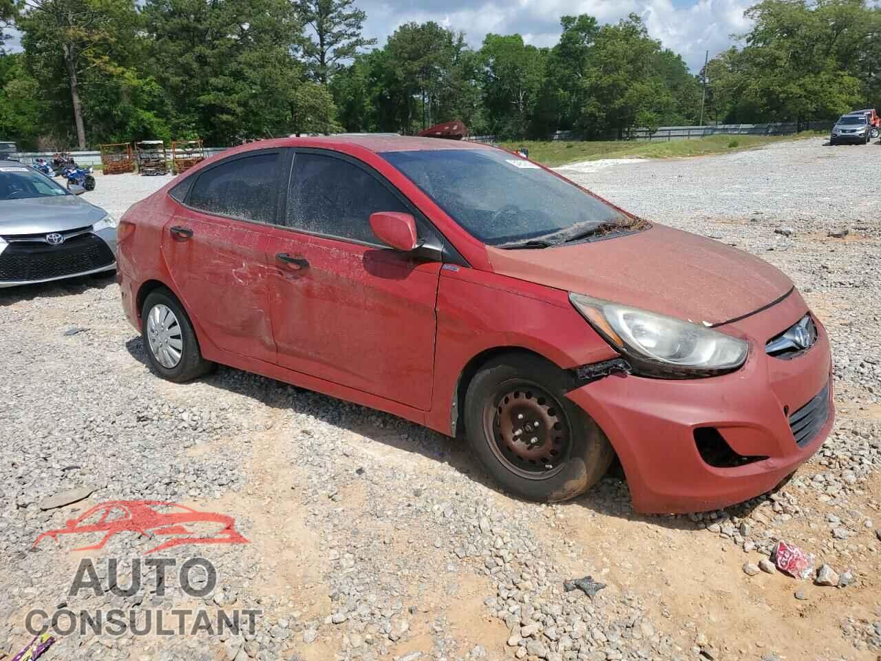 HYUNDAI ACCENT 2012 - KMHCT4AE6CU047077