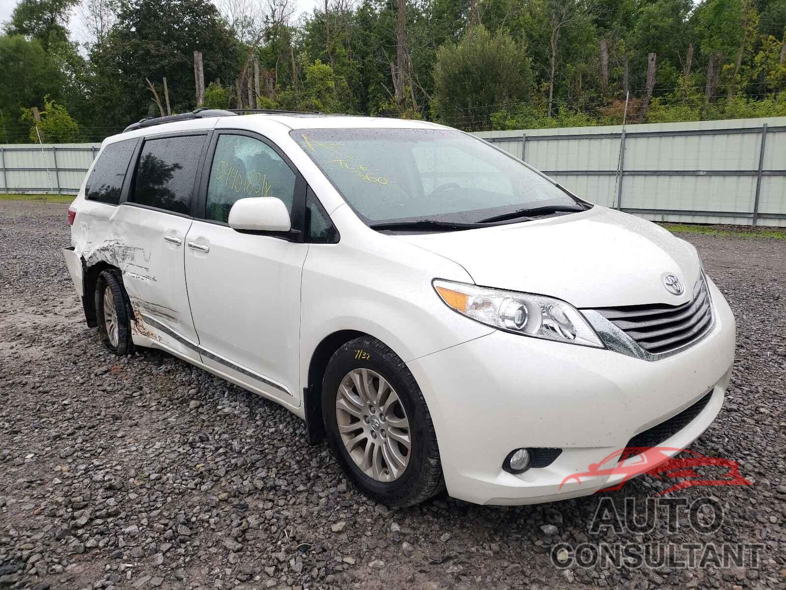 TOYOTA SIENNA 2017 - 5TDYZ3DC0HS861329