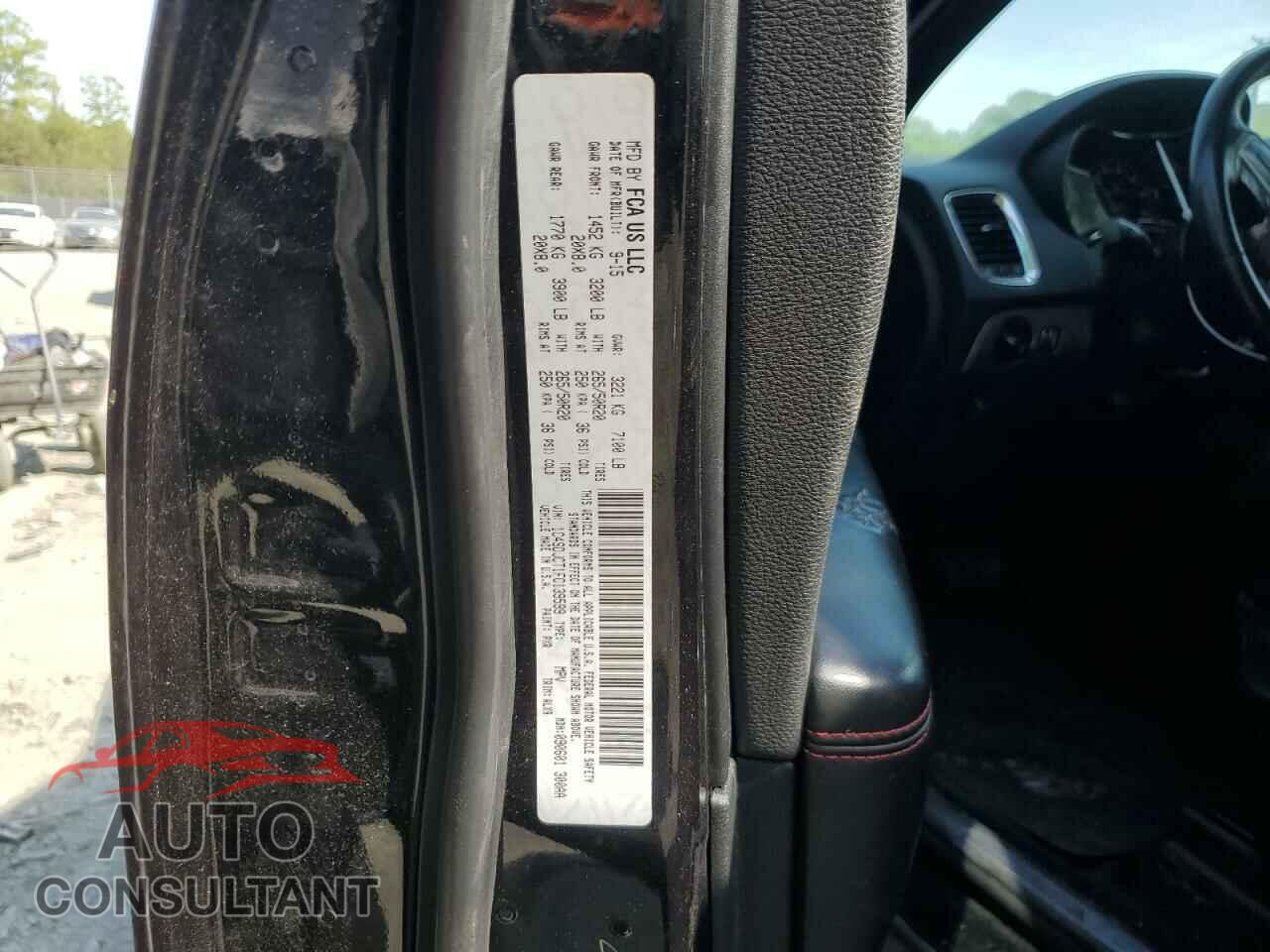 DODGE DURANGO 2015 - 1C4SDJCT1FC139599