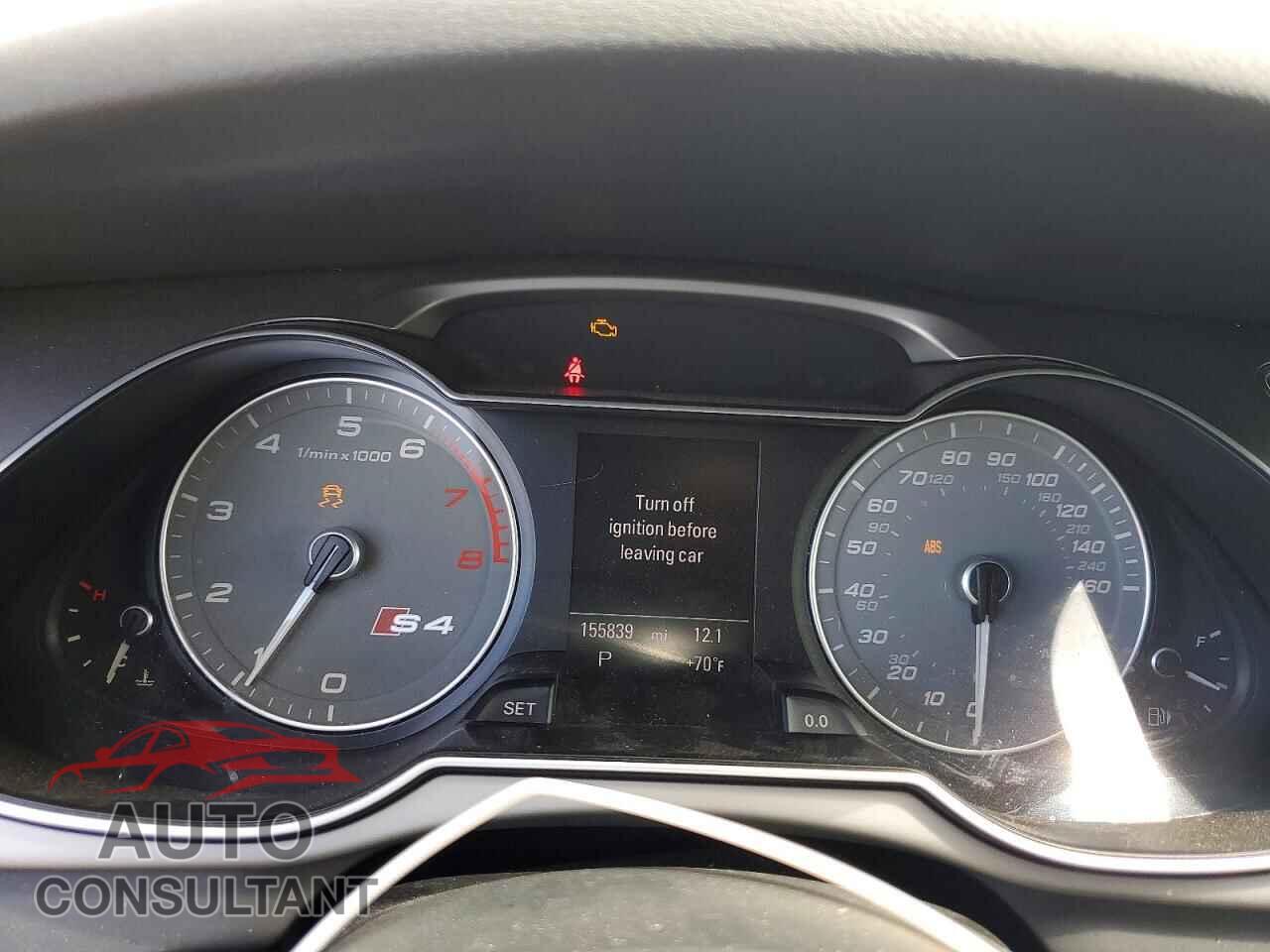 AUDI S4/RS4 2013 - WAUBGAFL6DA080185