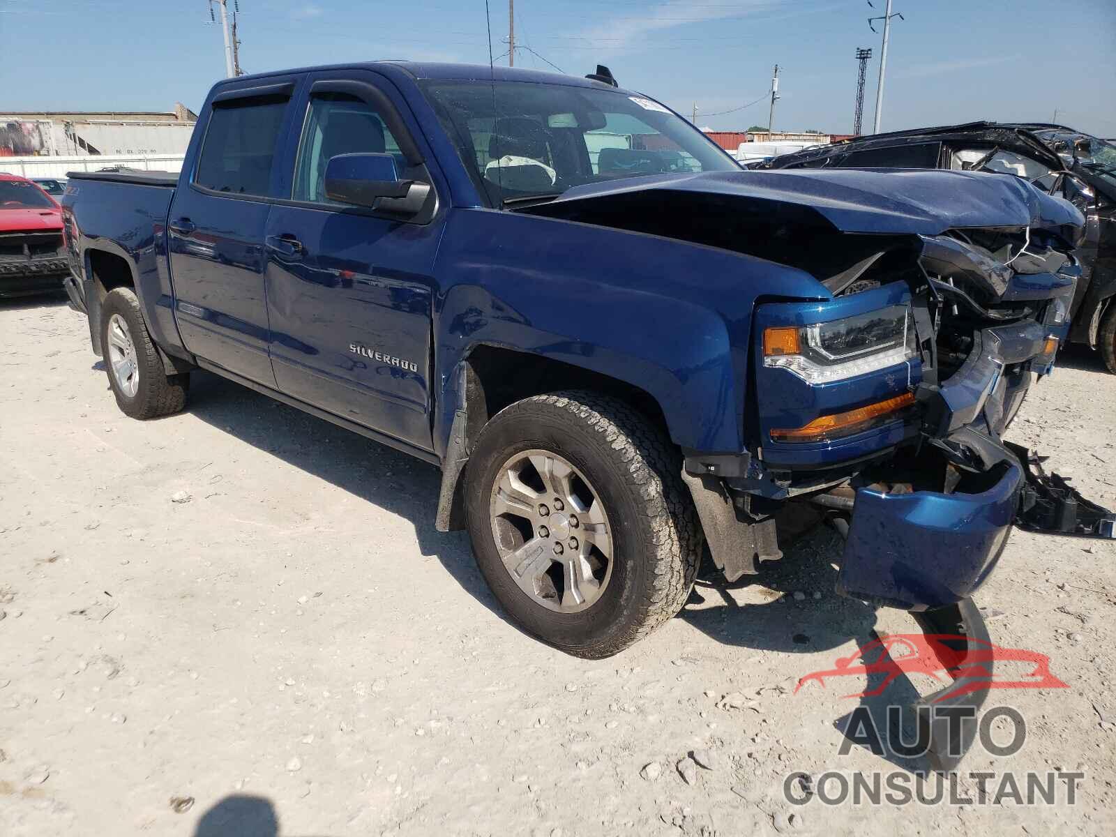 CHEVROLET SILVERADO 2018 - 3GCUKREC0JG218102