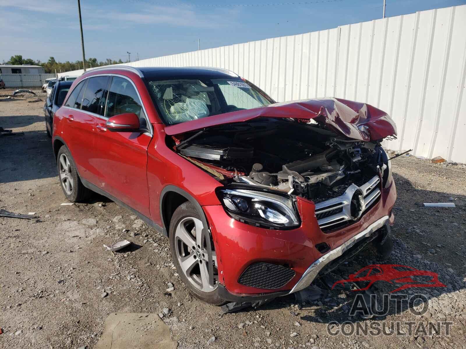 MERCEDES-BENZ GLC-CLASS 2019 - WDC0G4JBXKF591922