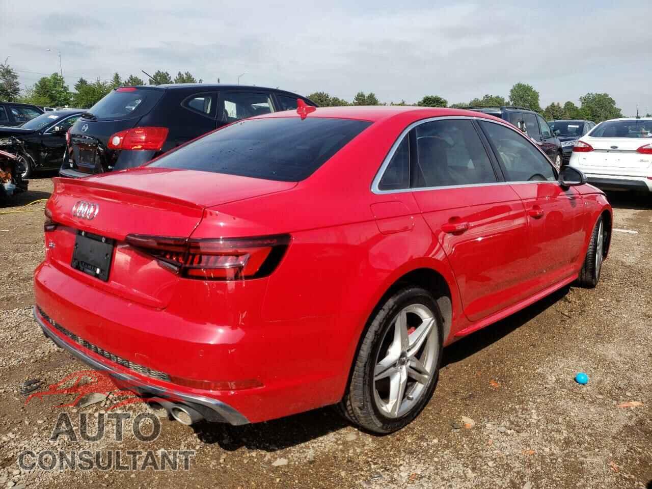 AUDI S4/RS4 2018 - WAUB4AF48JA021734