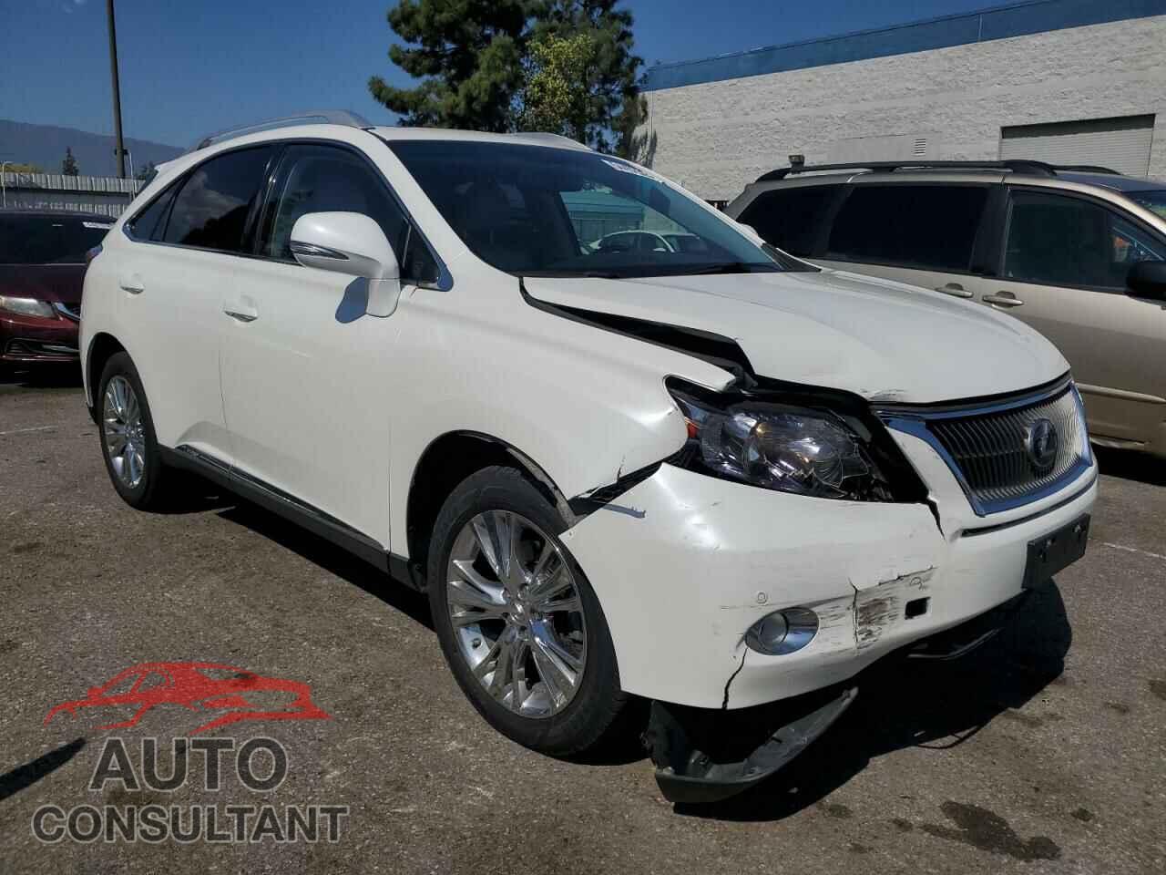 LEXUS RX450 2010 - JTJBC1BA8A2031835