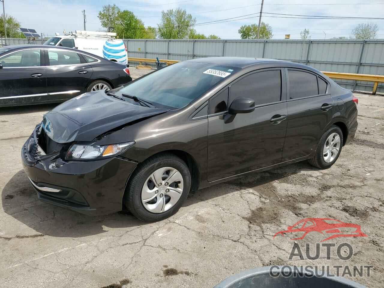 HONDA CIVIC 2013 - 19XFB2F55DE043975