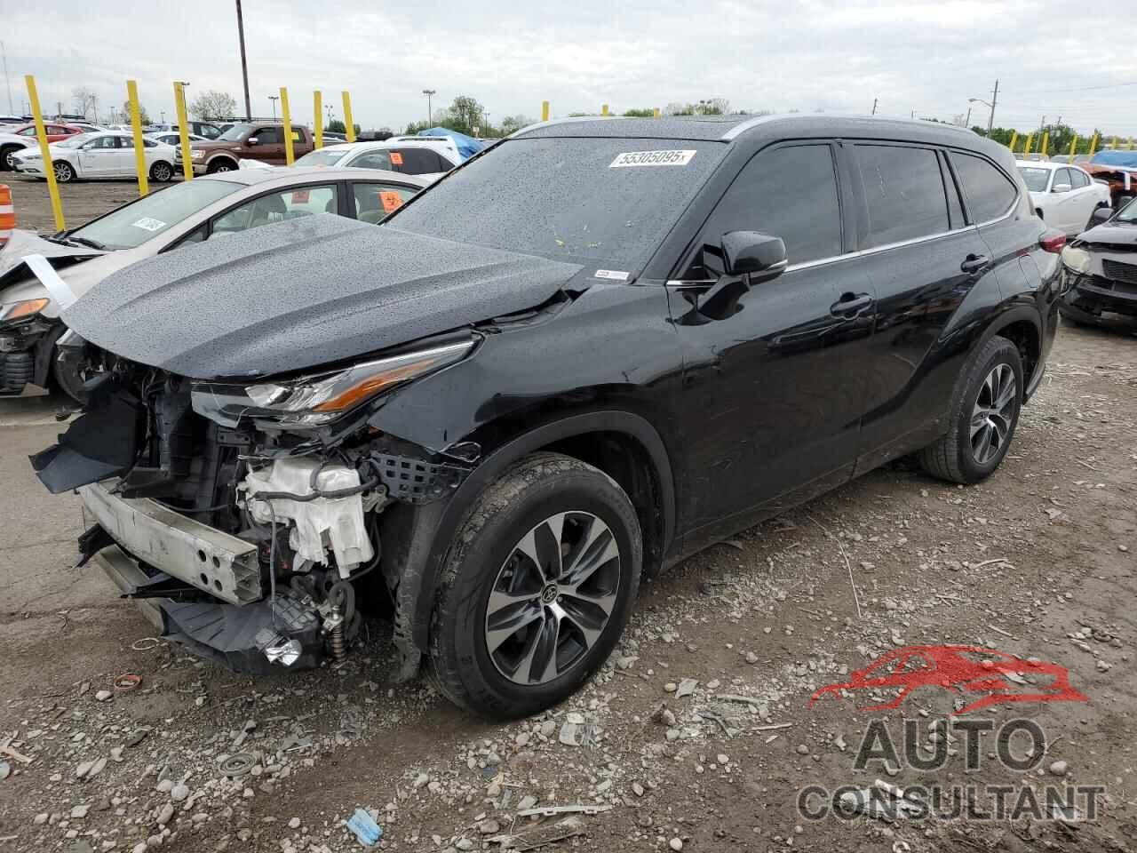 TOYOTA HIGHLANDER 2020 - 5TDGZRAH9LS502732