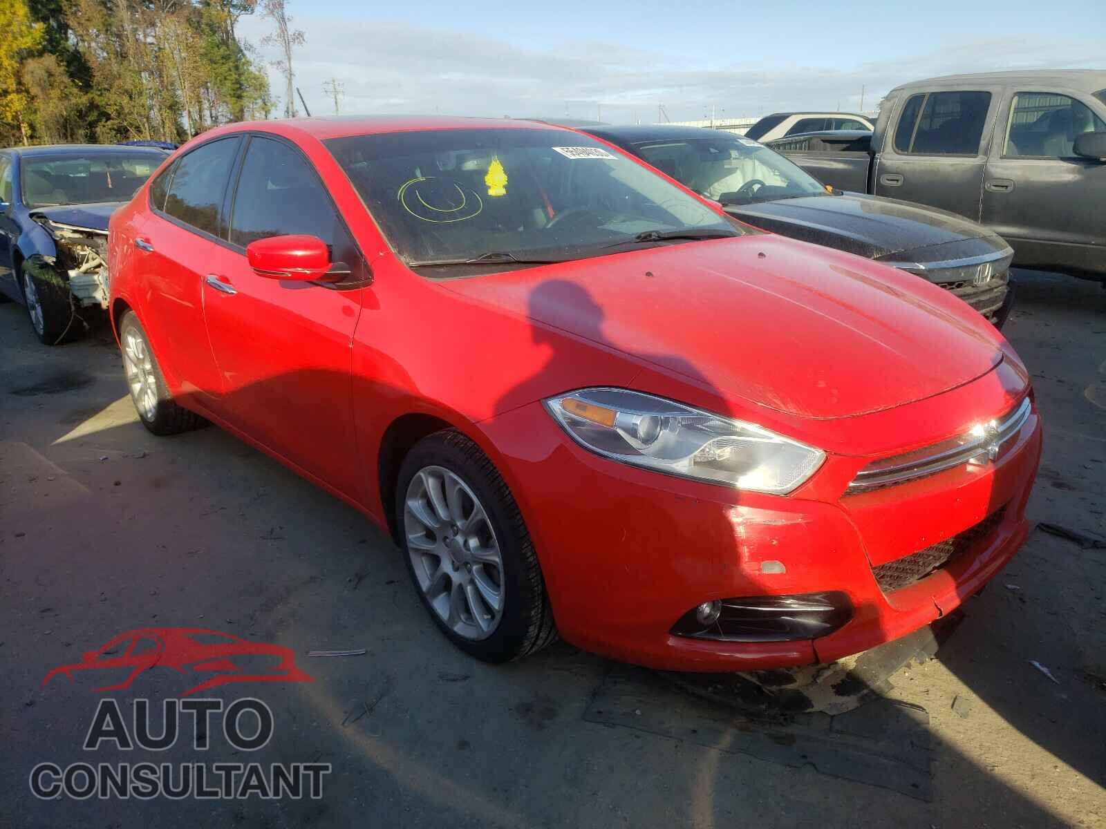 DODGE DART 2016 - 1C3CDFCB5GD616186