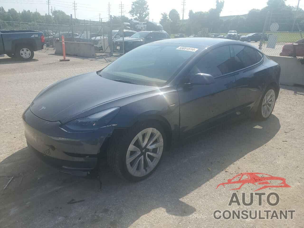 TESLA MODEL 3 2022 - 5YJ3E1EB8NF209140