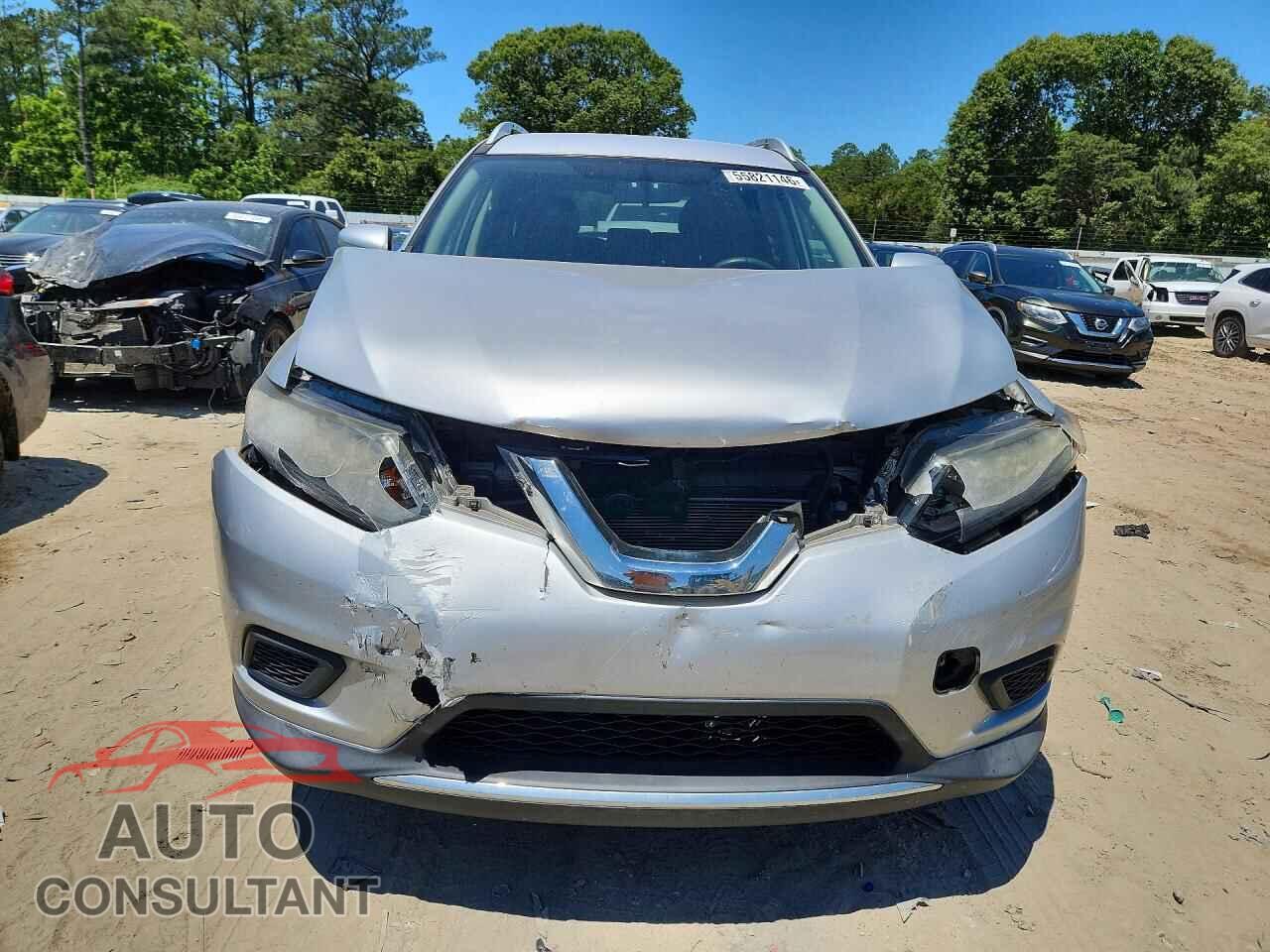 NISSAN ROGUE 2015 - KNMAT2MV2FP558655