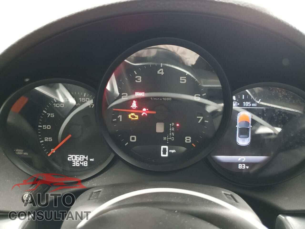 PORSCHE BOXSTER 2021 - WP0CA2A85MS210405
