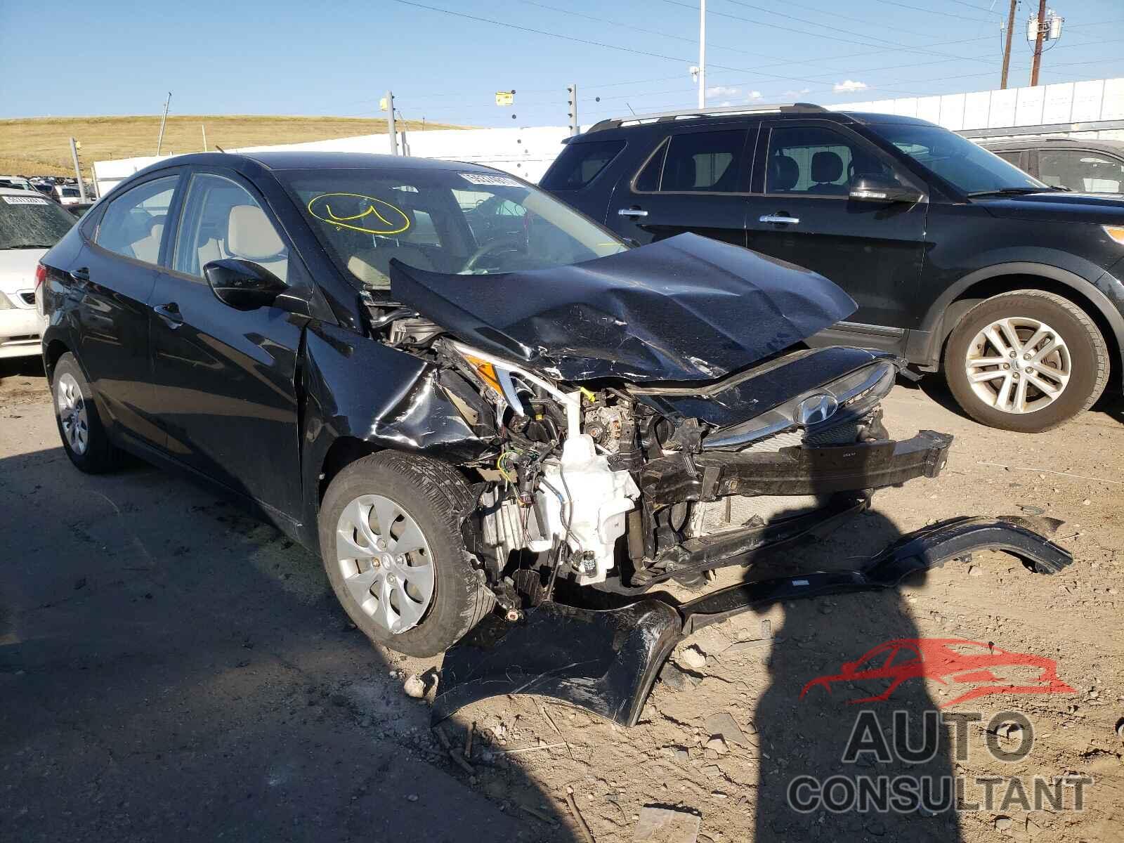 HYUNDAI ACCENT 2016 - KMHCT4AE9GU055485