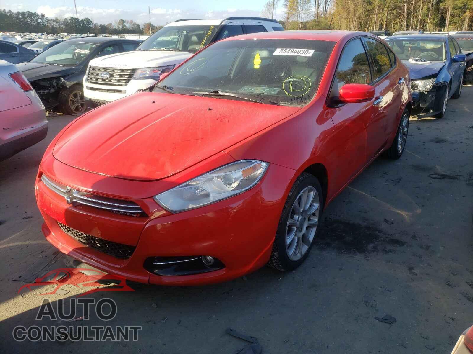 DODGE DART 2016 - 1C3CDFCB5GD616186