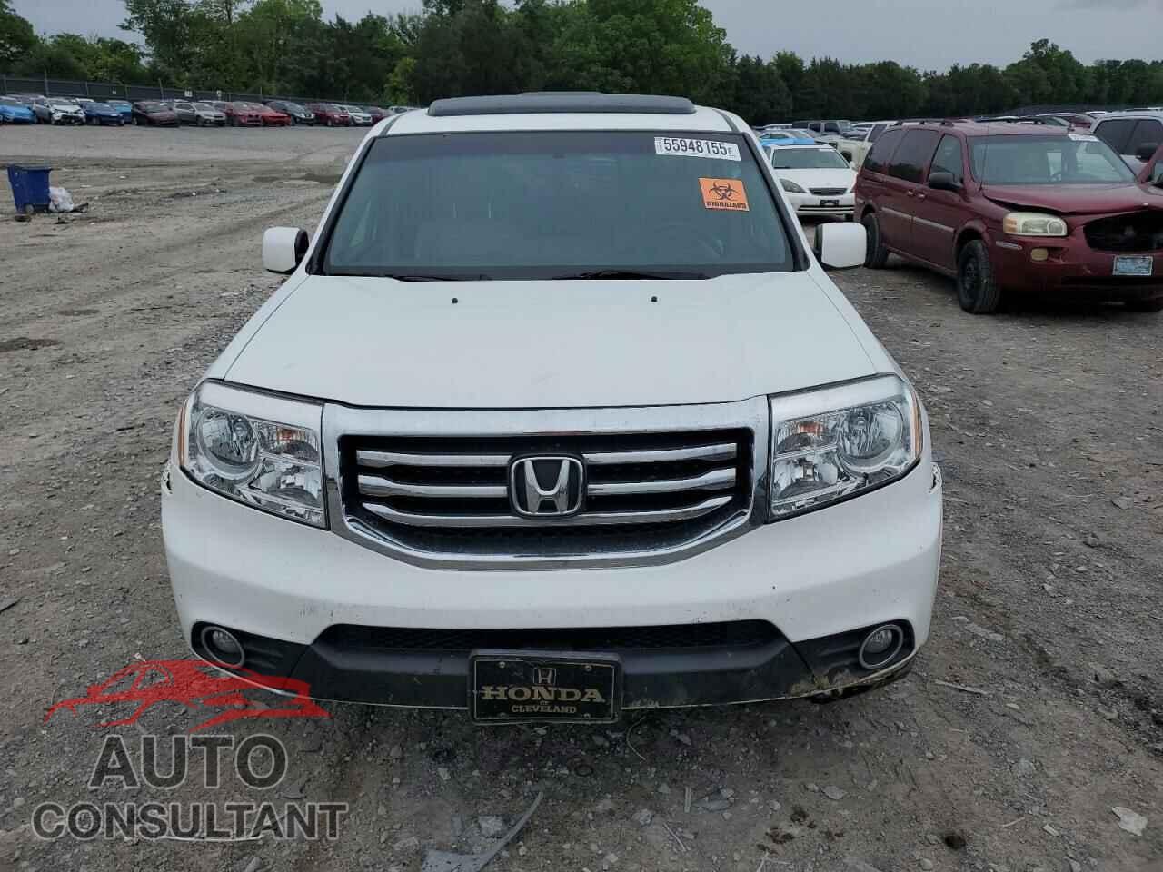 HONDA PILOT 2012 - 5FNYF3H69CB034567