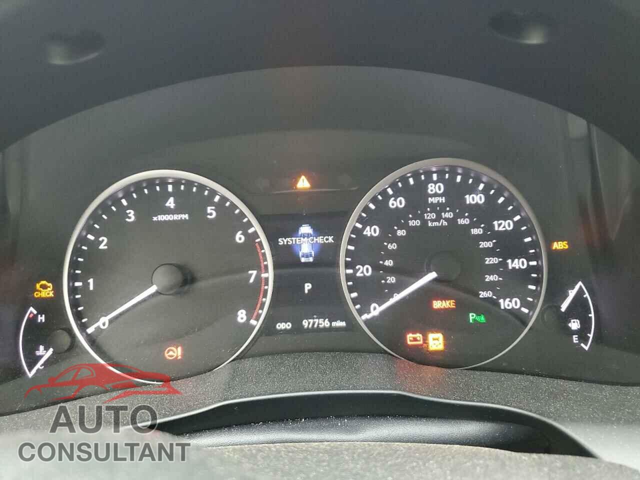 LEXUS ES350 2013 - JTHBK1GG4D2052140