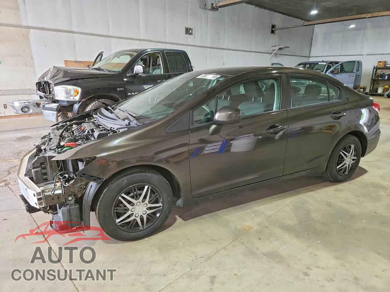 HONDA CIVIC 2013 - 19XFB2F50DE242593