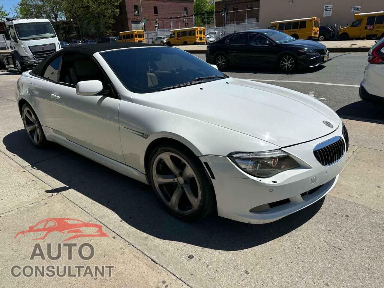 BMW 6 SERIES 2009 - WBAEB53599C224302