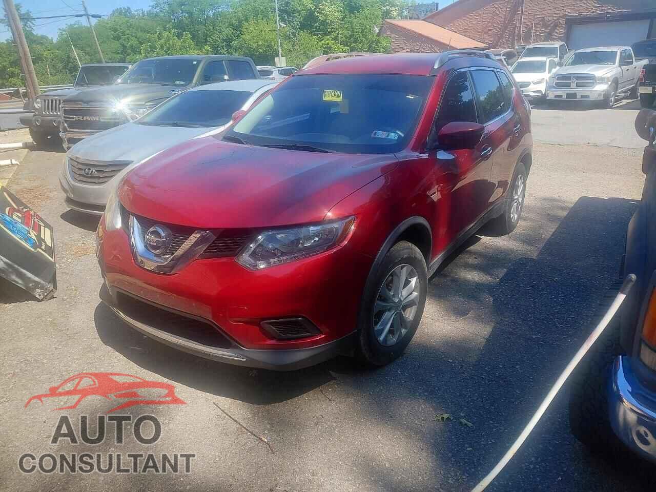 NISSAN ROGUE 2016 - KNMAT2MV3GP622221