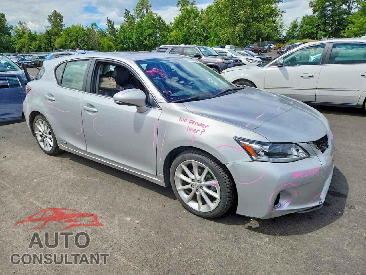 LEXUS CT 200 2011 - JTHKD5BH5B2037600