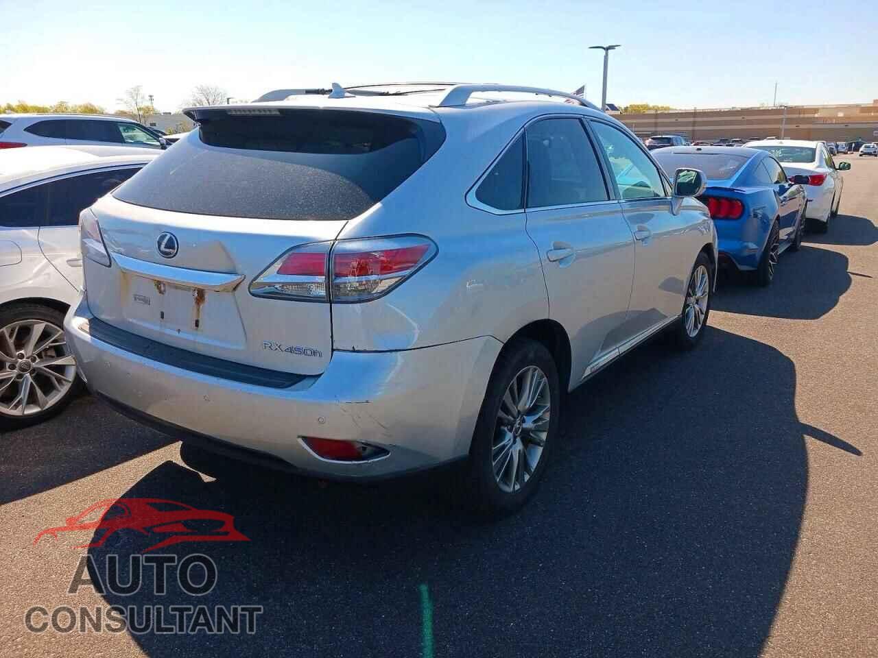 LEXUS RX450 2013 - JTJBC1BA2D2442507
