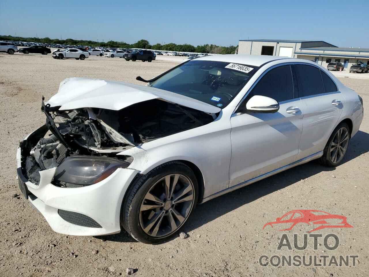 MERCEDES-BENZ C-CLASS 2016 - 55SWF4JB1GU132386