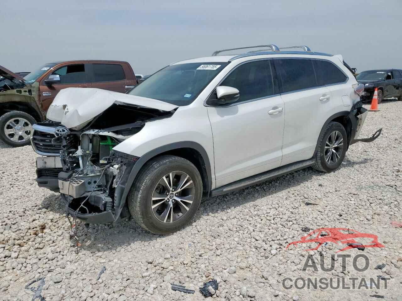TOYOTA HIGHLANDER 2016 - 5TDKKRFH6GS136693